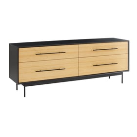 Greenington Santa Cruz Wheat Bamboo 4 Drawers Double Dresser