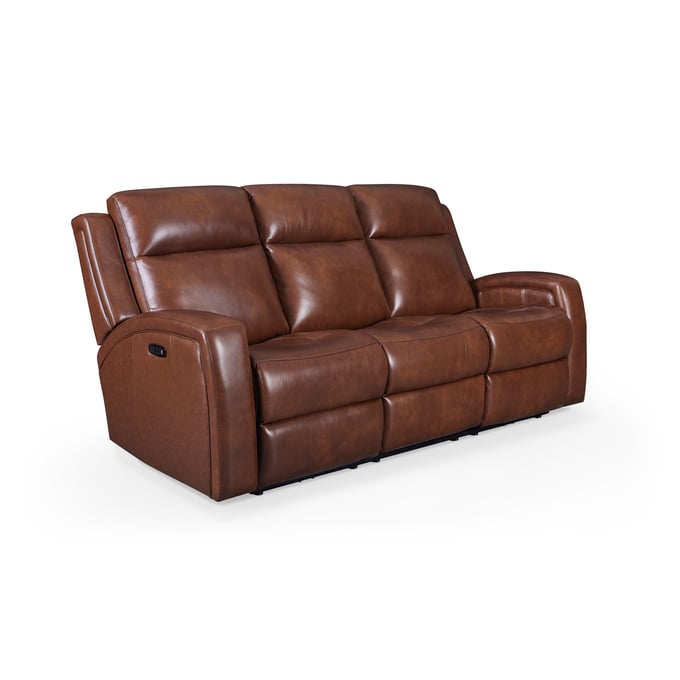 GTR Cheyenne Saddle Leather Dual Zero Gravity Power Sofa GTR-M433-30