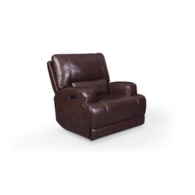 GTR Tahoe Coffee Leather Dual Zero Gravity Power Recliner