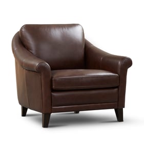 GTR San Paulo Brown Leather Chair