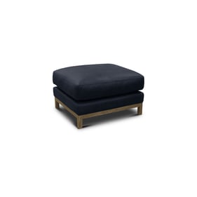 GTR Monterrey Navy Leather Ottoman