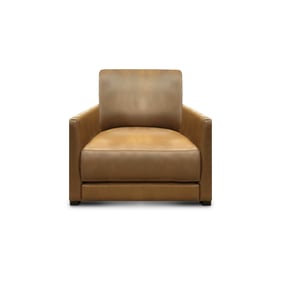 GTR Raffa Bronze Leather Club Armchair