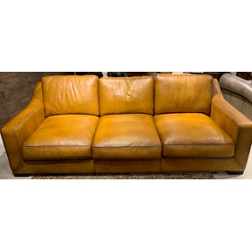 GTR Daytona Marigold Leather Sofa