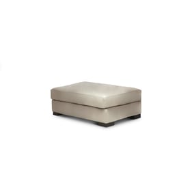 GTR Toronto Cashmere 54 Inch Wide Upholstered Ottoman