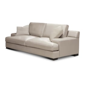 GTR Toronto Cashmere 94 Inch Wide Upholstered Sofa