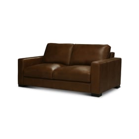 GTR Vancouver Cinnamon 64 Inch Wide Upholstered Love Seat