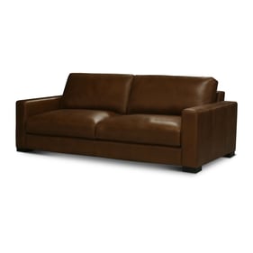 GTR Vancouver Cinnamon 90 Inch Wide Upholstered Sofa