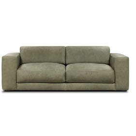 GTR Erin Dove Leather Sofa