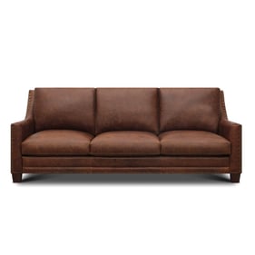 GTR Retreat Tan Leather Sofa