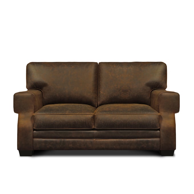 GTR Cordova Espresso Leather Loveseat GTR-X5-20