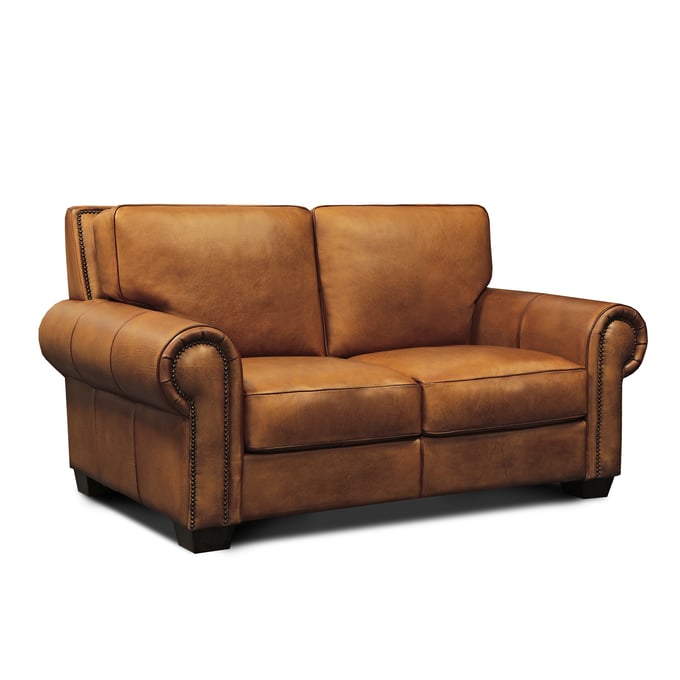 GTR Valencia Tan Leather Loveseat GTR-X6-20