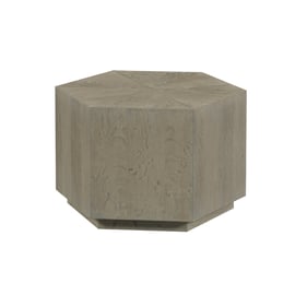 Hammary Creston Natural Gray Premier Hexagonal Coffee Table