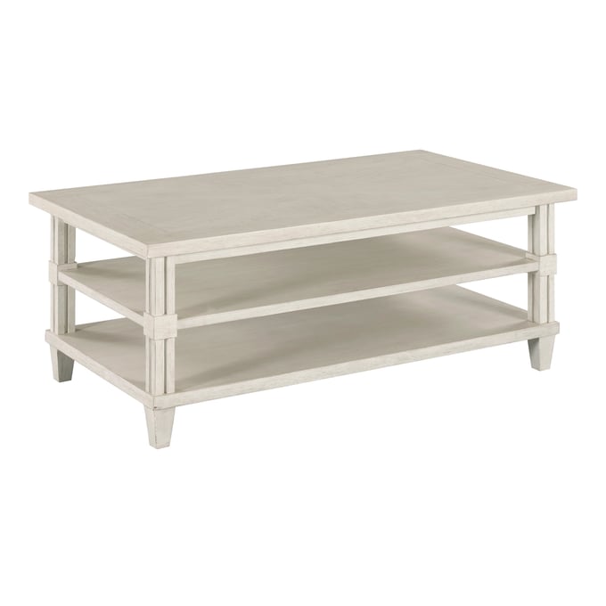 Hammary Grand Bay White Wayland Coffee Table HAM-016-910