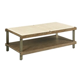 Hammary Medium Stain Gunmetal Gray Coffee Table