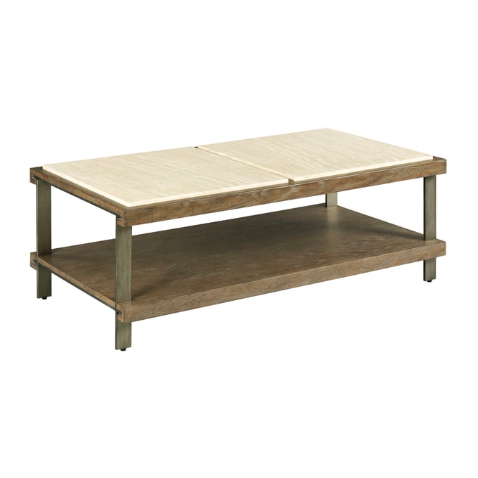 Hammary Medium Stain Gunmetal Gray Coffee Table HAM-034-910