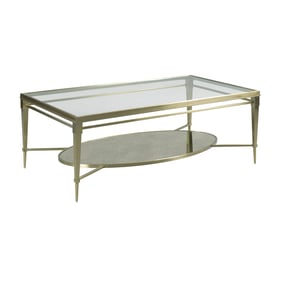 Hammary Galerie Champagne Rectangular Coffee Table