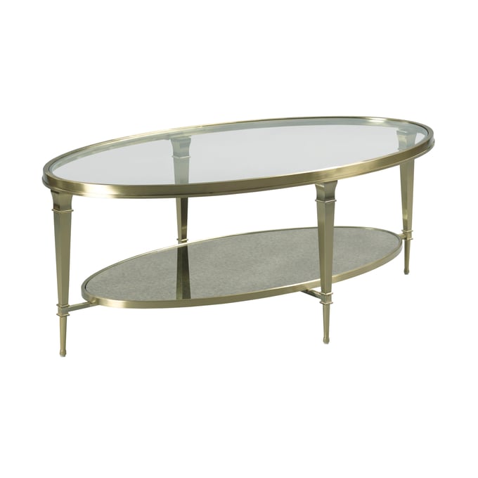 Hammary Galerie Champagne Oval Coffee Table HAM-036-912