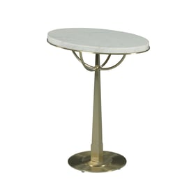 Hammary Galerie Champagne Oval Spot Table