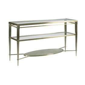 Hammary Champagne Sofa Table