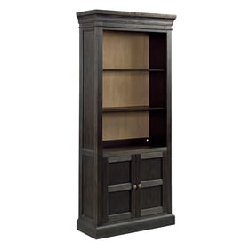 Hammary Hancock Natural White Black Bookcase