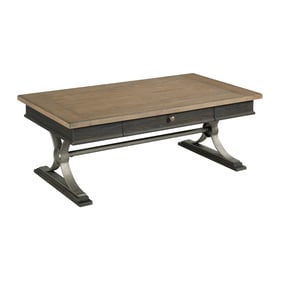 Hammary Black Rectangular Coffee Table