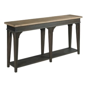 Hammary Hancock Natural White Black Hall Console