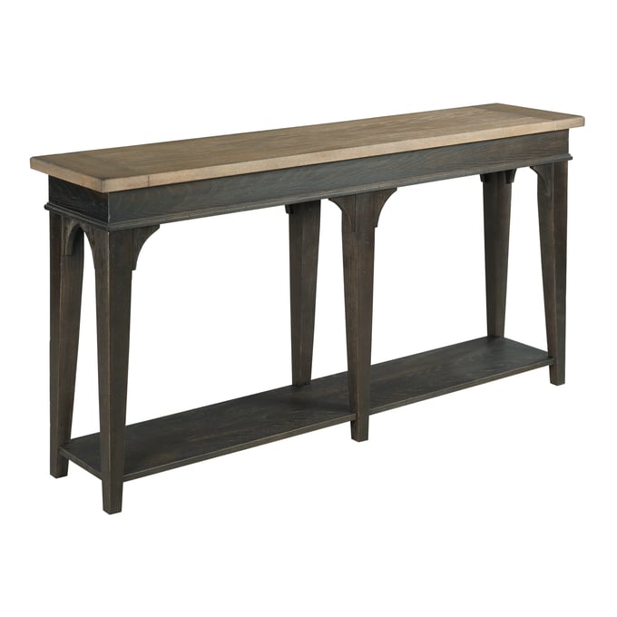 Hammary Hancock Natural White Black Hall Console HAM-038-925