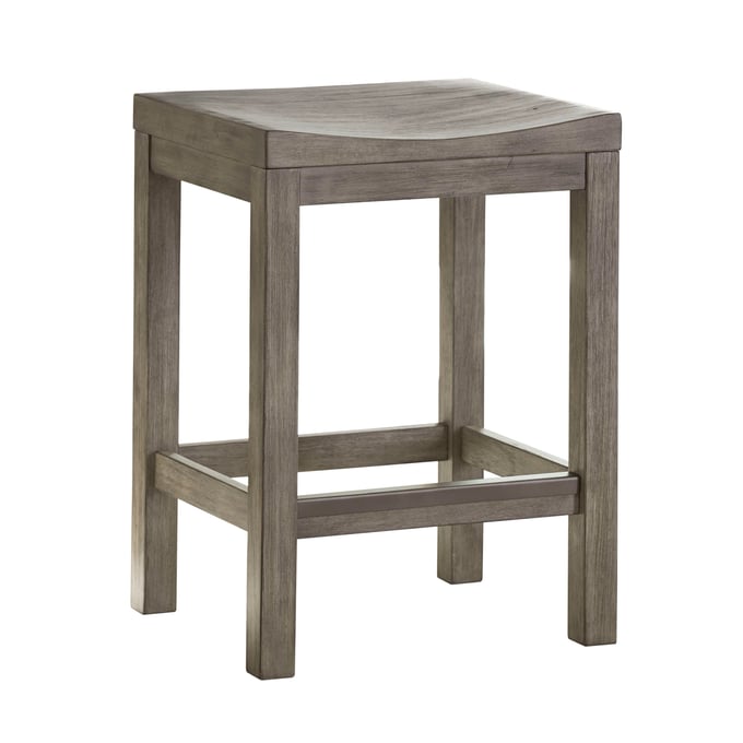 2 Hammary West End Soft Griege Bar Stools HAM-042-690