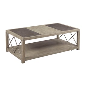 Hammary West End Soft Griege Rectangular Coffee Table