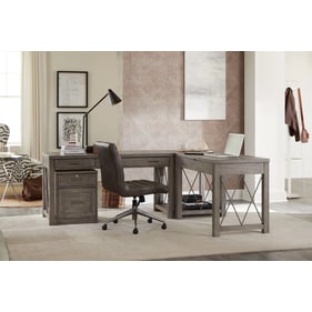 Hammary West End Griege 5pc Home Office Furniture Set