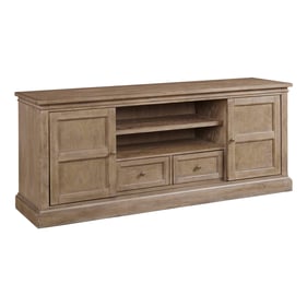 Hammary Light Stain Natural Entertainment Console 76 Inch