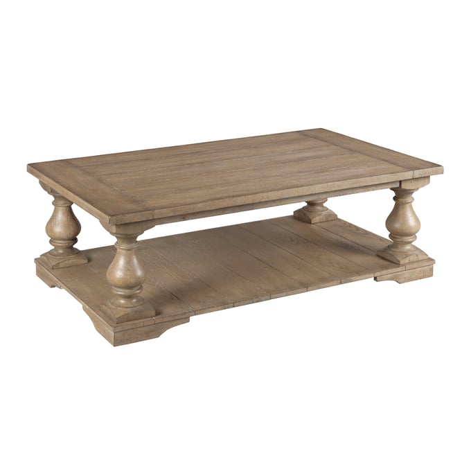 Hammary Donelson Vintage Natural Rectangular Coffee Table HAM-048-910