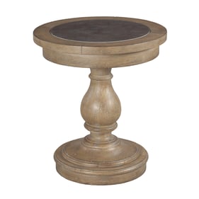 Hammary Donelson Vintage Natural Round End Table