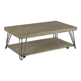 Hammary Light Stain Weathered Pine Rectangular Coffee Table