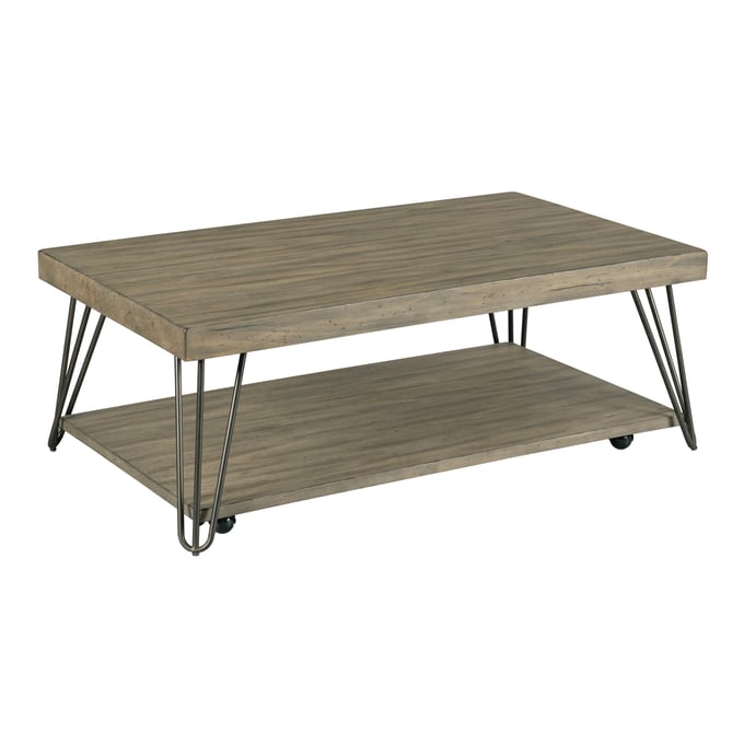 Hammary Light Stain Weathered Pine Rectangular Coffee Table HAM-051-910