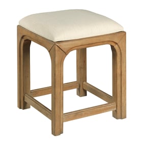 2 Hammary Light Stain Warm Honey Oak Bar Stools