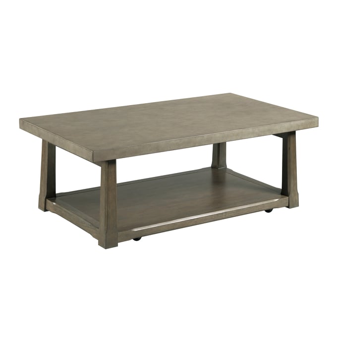 Hammary Gray And Oak Weathered Coffee Table HAM-059-910