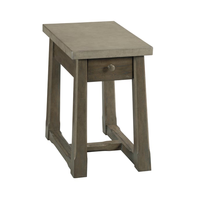 Hammary Torres Weathered Gray Chairside Table HAM-059-916