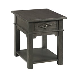 Hammary Lillith Vintage Black End Table