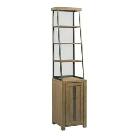 Hammary Light Stain Natural Pecan Pier Cabinet