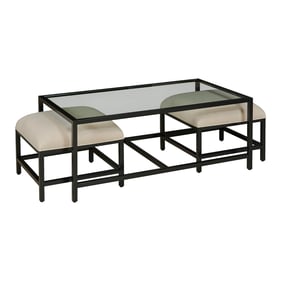 Hammary Mackintosh Black Nesting Coffee Table