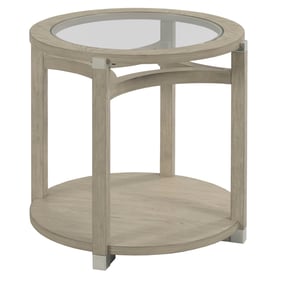 Hammary Light Stain Soft Beige End Table