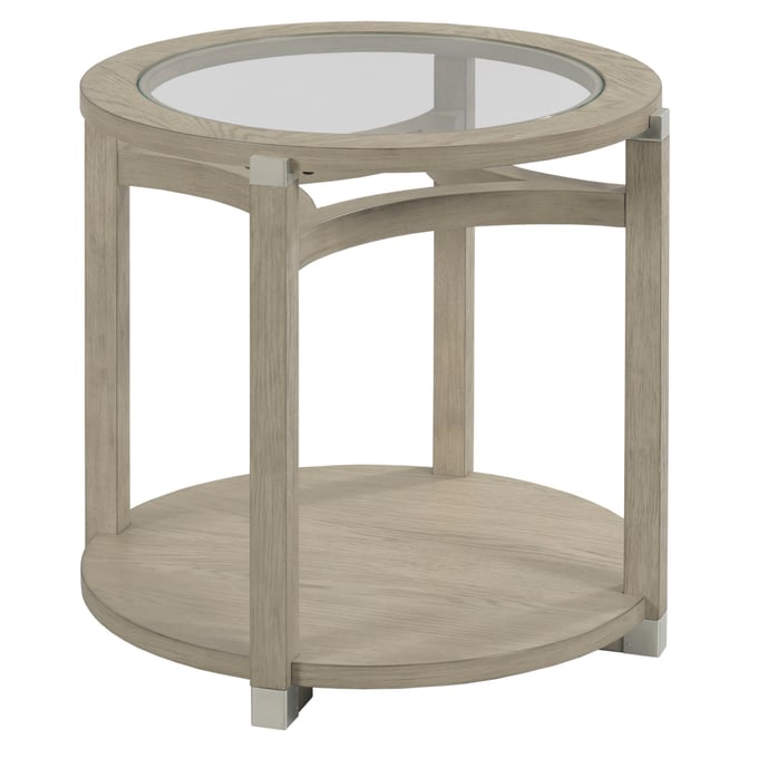 Hammary Light Stain Soft Beige End Table HAM-086-918