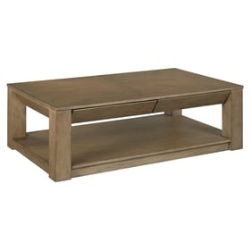 Hammary Medium Stain Washed Sand Coffee Table