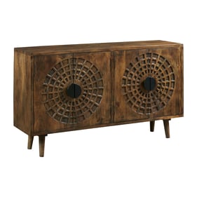 Hammary Hidden Treasures Varies Radial Four Door Cabinet