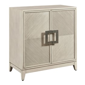 Hammary Medium Stain Beaded Door Chest