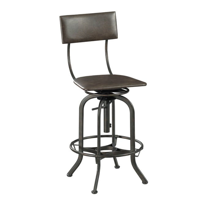 2 Hammary Hidden Treasures Rocco Adjustable Bar Stools HAM-090-1107