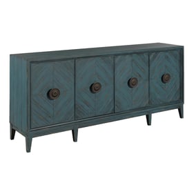 Hammary Hidden Treasures Lapis Four Door Console