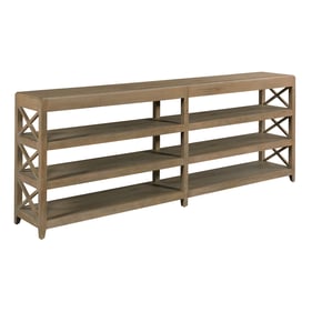 Hammary Hidden Treasures Taupe Console Table