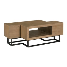 Hammary Light Stain Taupe Coffee Table